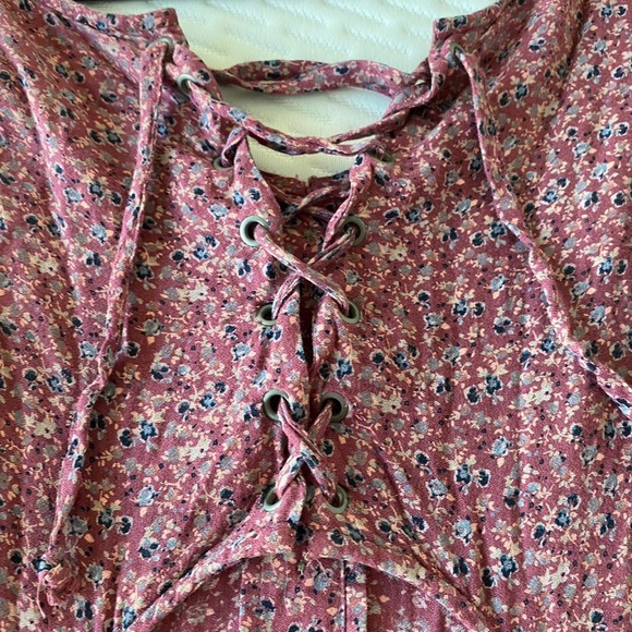 SOLD—American Eagle Floral Mini Dress - Picture 4 of 6